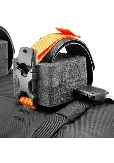 Ortlieb Bikepacking F9922 Gidon Çanta 15l Siyah Turuncu Siyah