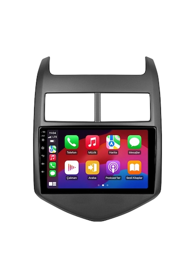 Chevrolet Aveo 2011-2013 Android Multimedya Carplay Android Auto Navigasyon Kameralı 6gb Ram 64gb 9"