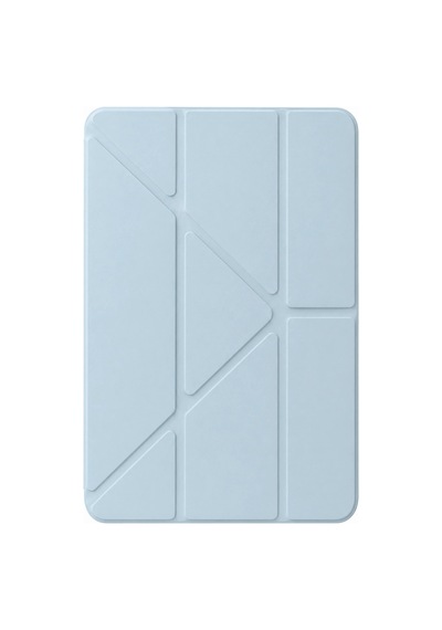 Apple İpad Air 11 2026 Mera Kalemlikli Tablet Kılıfı - Açık Mavi Arka Kapak