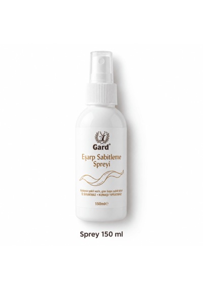 Gard Eşarp Sabitleme Spreyi 150 Ml - Şal Ve Başörtüsü İçin Kalıcı Şekil Veren Sprey