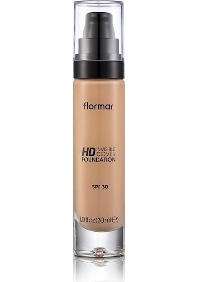Flormar Invisible Cover Hd Fondöten 90 Golden Neutral 30 ML