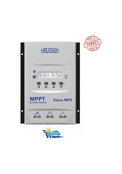 Havanesis Solar-50amps-100 12/24v 50a Mppt Şarj Kontrol Cihazı S50amps100