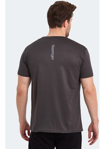 Slazenger ODALIS I Erkek  Koyu Gri Tişört