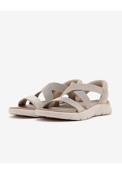 Skechers Go Walk Flex Sandal Kadın Bej Sandalet 141489 Tpe Bej
