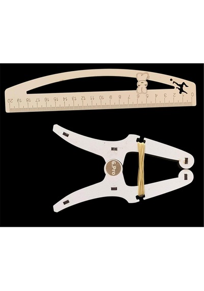 Mandal El Tipi Ahşap Hobi Amaçlı İşkence Kıskaç Klips 15cm