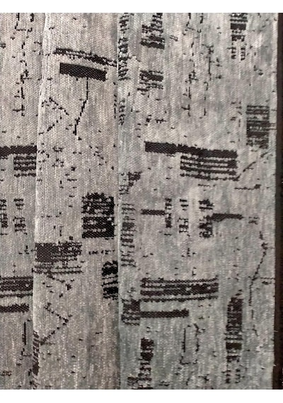 Çam Halı Bodrum Bdr 115 Antrasit Özel Latex Kaymaz Tabanlı Kilim