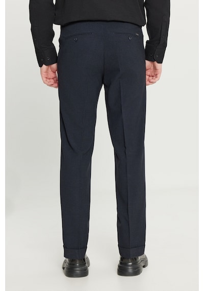 Altınyıldız Classıcs Erkek Lacı Slim Fit Dar Kesim Gofre Desenli Beli Gizli Lastikli Yan Cep Klasik Pantolon
