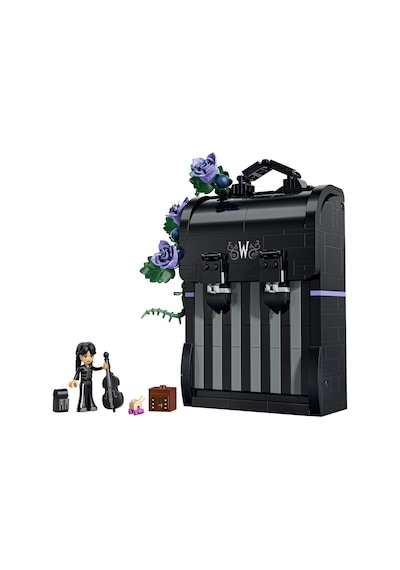 LEGO® Wednesday Sırt Çantası 76787 - 9 Yaş ve Üzeri Çocuklar için Mini Bebek Figürü İçeren Yaratıcı Oyuncak Yapım Seti (401 Parça)