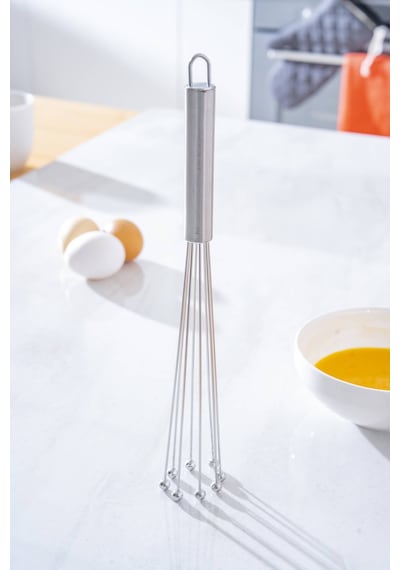 Acar Evero Top Uçlu Çelik Çırpıcı - 30 Cm Silver