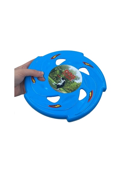 Ankaverse Hem Eğitici Ve Hem Eğlenceli Yuvarlak Hafif Ağırlıklı Köpek Frizbi Oyuncağı