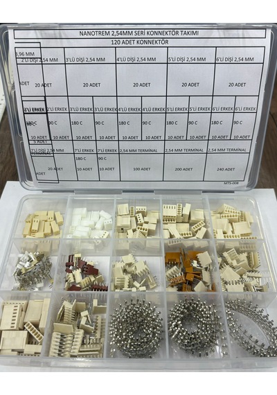 2,54mm Seri Konnektör Takımı Mts008