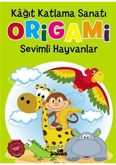 Kağıt Katlama Sanatı - Origami - Sevimli Hayvanlar - Afife Çoruk - Panda