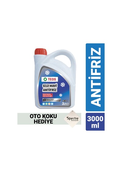Teos -40 Derece Mavi Antifriz 3 Lt Oto Koku Mavi Teos Antifriz N11.130