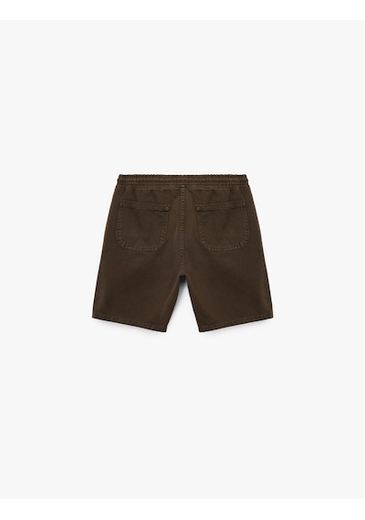 Koton Pamuklu Bermuda Cep Detaylı Beli Bağcıklı Baggy Jean Şort Kahverengi 5sam40220nd Kahve Koton Pamuklu Bermuda Cep Detaylı Beli Bağcıklı Baggy Jean Şort Kahverengi 5sam40220nd Kahve