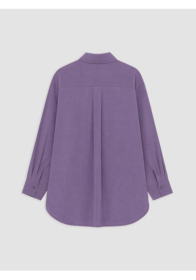 Lcw Modest Lila Kadın Gömlek Tunik