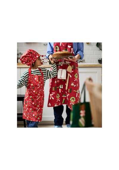 Ikea Vınterfınt Ikeamö9-5 Çocuk Mutfak Önlüğü 57 X 57 Cm Çok Renkli