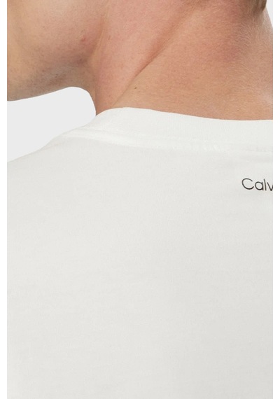 Calvin Klein Erkek T Shirt Lv04re827g Yaf Beyaz