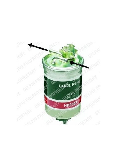DELPHI HDF507 MAZOT FİLTRESİ POLO CLASSIC CADDY II 96- TRANSPORTE