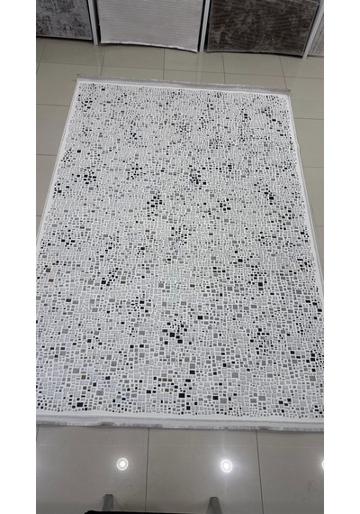 Safyün Halı Kadife Kf443 Gri 200 X 290 Renkli