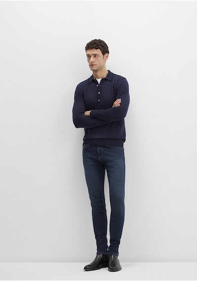 Mavi - James Lux Black Puslu Koyu Mavi Jean Pantolon 0042490825 Koyu Mavi