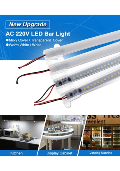 Mutfak Tezgahına Uygun Led 2835 Led Sert Bar Işığı 220V (313028968)