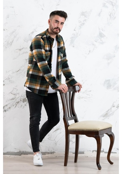 Advante Slimfit Çift Cep Erkek Oduncu Gömlek Advante Slimfit Çift Cep Erkek Oduncu Gömlek