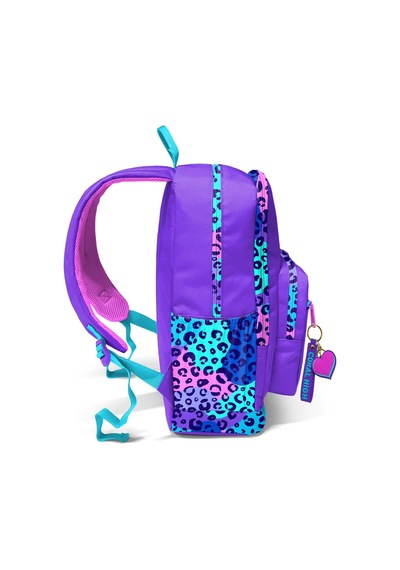 Coral High Mor Leopar Desenli Okul Sırt Çantası 23632