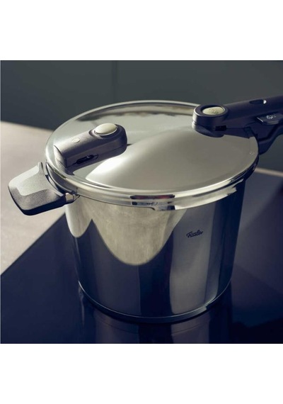 Fissler Vitaquick Elemental Düdüklü Tencere 6 Lt Çelik