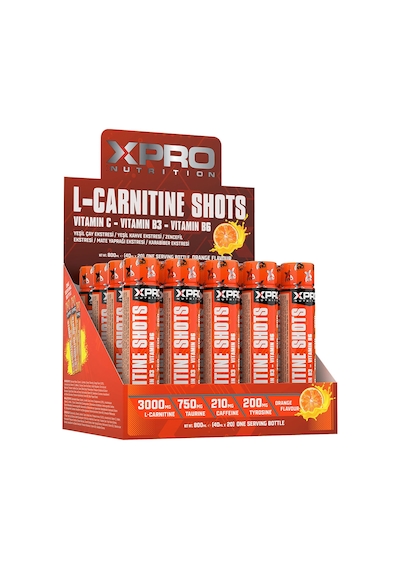 Xpro Nutrition L-carnitine Shot 20 x 40 ML - Portakal