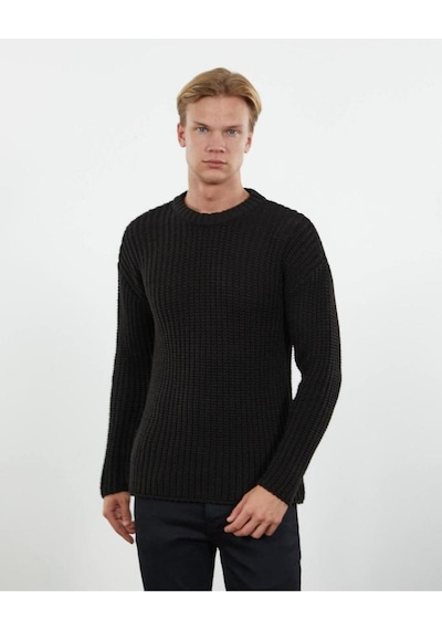 Premium Bisiklet Yaka Oversize Triko Kazak Çift Kat Zincir Örgü Tüylenmez Doğal Pamuk Ve Bol Kesim Ekru Premium Bisiklet Yaka Oversize Triko Kazak Çift Kat Zincir Örgü Tüylenmez Doğal Pamuk Ve Bol Kesim Ekru