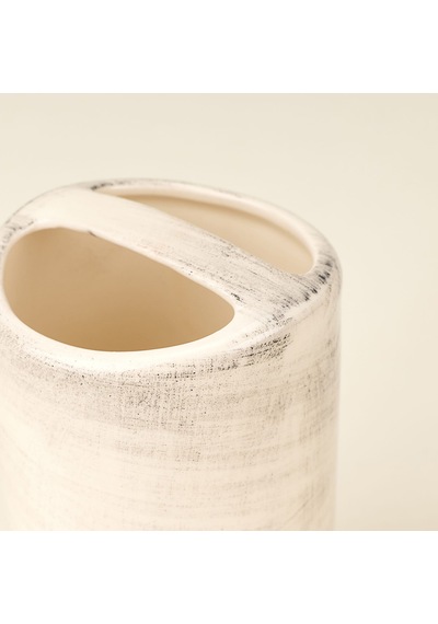 Bath Diş Fırçalık - Krem - 12x6,5 Cm Çok Renkli