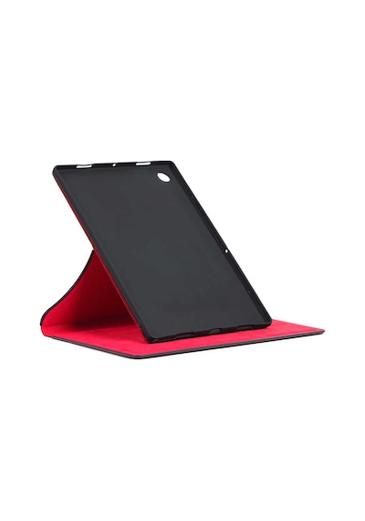 Galaxy Uyumlu  Tab A8 10.5 Sm-x200 2021 Res24 Fest Dönebilen Standlı Kılıf-lila Arka Kapak
