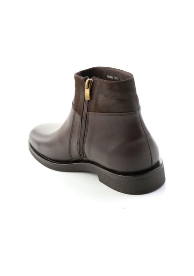 Bambi Kahve Antik Hakiki Deri Erkek Bot & Bootie E02648581741 Kahverengi