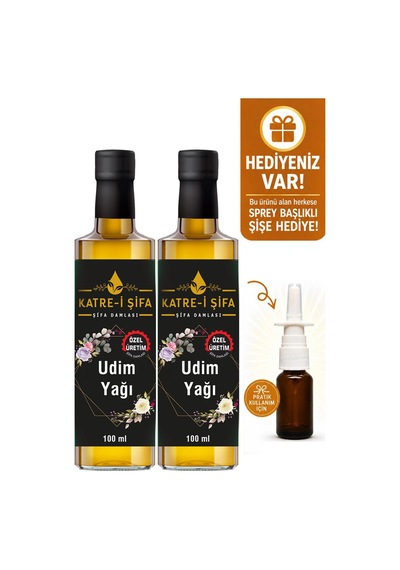 Katre-i Şifa Saf Udim Yağı (Özel Üretim) Ekonomik 2 x 100 ML