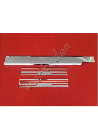 Markadan Mercedes Vito W638 Krom Kapı Eşiği 1996-2003 3 Parça  Pas