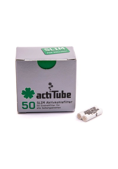 Actitube 7mm Kömürlü Pipo Filtresi 50 Adet 339950