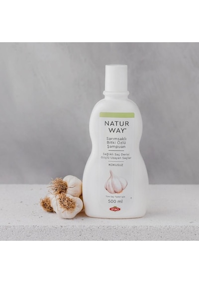 Otacı Naturway Sarımsaklı Bitki Özlü Şampuan 2 x 500 ML