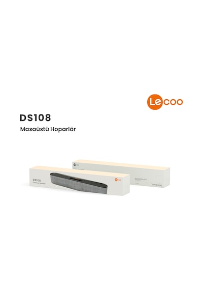 Lecoo DS108 Kablosuz Bluetooth 10W Soundbar Taşınabilir Stereo Hoparlör