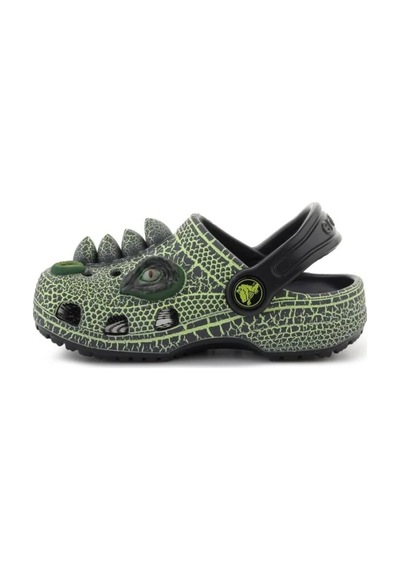 Crocs Classic Iam Scary Dino Clog T Çocuk Terlik Sandalet 211372-001 Siyah