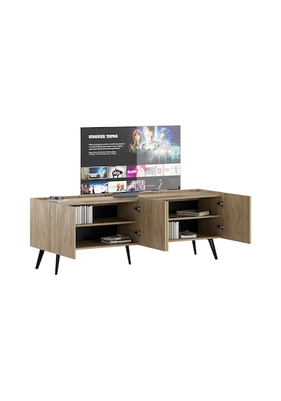 Luna 4 Kapaklı Tv Ünitesi-florida Meşe 180x63x42 Cm