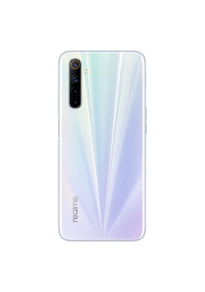 Oppo Realme 6 Arka Pil Kapağı Beyaz