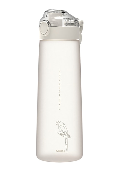 Noki Su Matarası Tritan Auto Kapak Soft Touch 730 Ml Krem Kremrengi