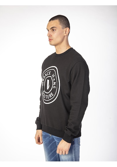 Versace Jeans Couture VERSACE Erkek  Sweatshirt  VR6398C Siyah