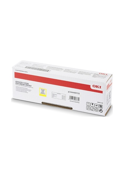 Okı 44469722 C510/c511/c531/mc561/mc562 Sarı Yüksek Kapasiteli  Toner 5.000 Sayfa-226338