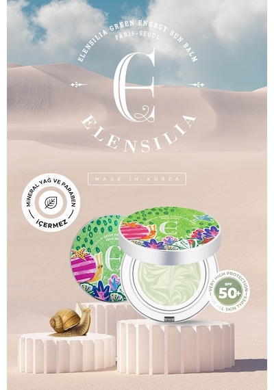 Elensilia Renk Eşitleyici Balm Doğal Güneş Kremi Spf 50 / Pa Green Energy Sun Balm