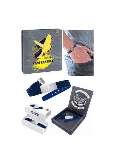 Fenerbahçe Fashion Bold Lacivert Bileklik Uv Kutu