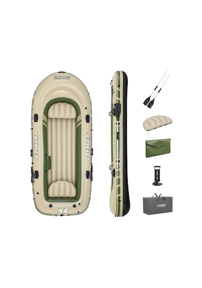 Bestway Hydro-force Voyager X4 Raft Şişme Bot Set