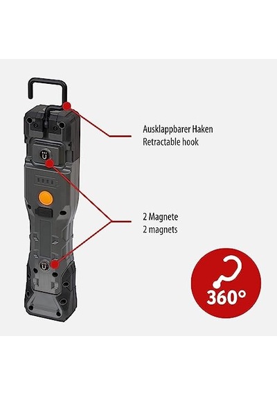 200 Lümen Ip54 Lisanslı Şarj Edilebilir Led