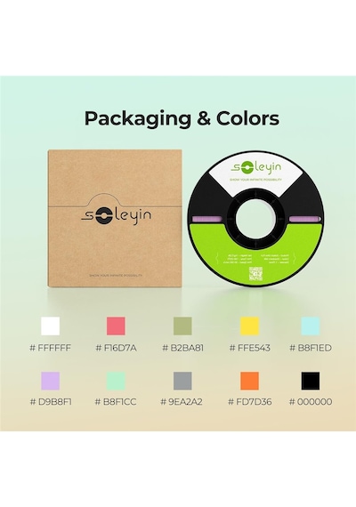 Creality Soleyin Ultra Pla Mat Beyaz Filament 1.75mm 1kg