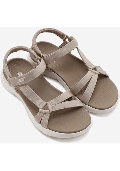 Skechers Go Walk Flex Sandal - Sublime Kadın Bej Sandalet 141451 Tpe Bej